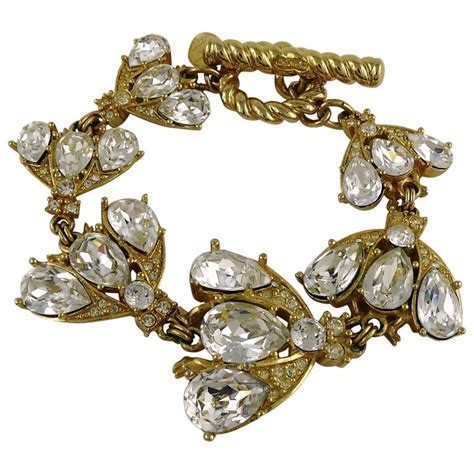 vintage christian dior bracelet|vintage Christian Dior jewelry marks.